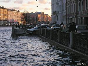 Bakgrunnsbilder Hus St. Petersburg en by
