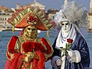Fotos Feiertage Karneval und Maskerade