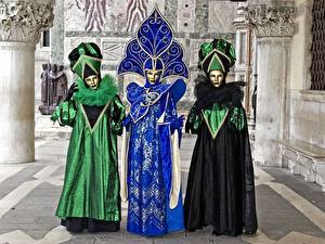 Bureaubladachtergronden Feestdagen Carnaval en maskerade