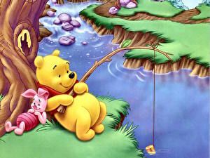 Fonds d'écran Disney Les Merveilleuses Aventures de Winnie l'ourson