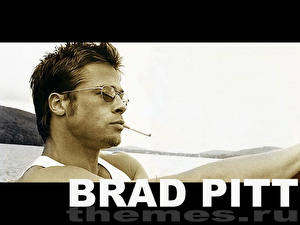 Bakgrundsbilder på skrivbordet Brad Pitt Kändisar