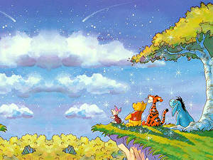 Hintergrundbilder Disney Die vielen Abenteuer von Winnie Puuh Animationsfilm