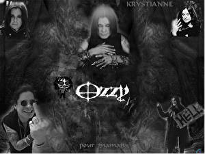 Bureaubladachtergronden Ozzy Osbourne Muziek