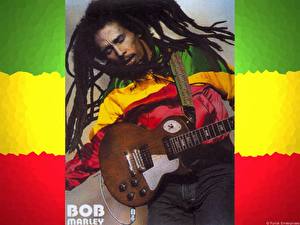 Bureaubladachtergronden Bob Marley Muziek