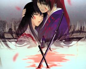 Bakgrundsbilder på skrivbordet Rurouni Kenshin