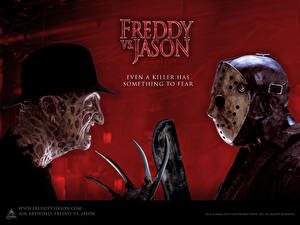 Bakgrundsbilder på skrivbordet Freddy vs. Jason