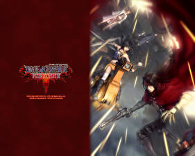 Bakgrundsbilder på skrivbordet Final Fantasy Final Fantasy VII: Dirge of Cerberus