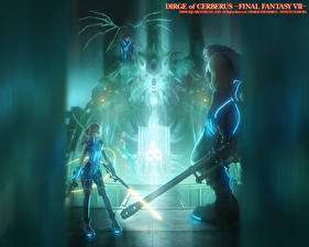 Bureaubladachtergronden Final Fantasy Final Fantasy VII: Dirge of Cerberus