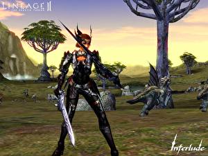 Tapety na pulpit Lineage 2 Lineage 2 Interlude Gry_wideo