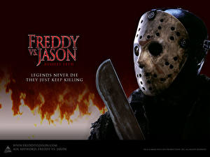 Wallpaper Freddy vs. Jason