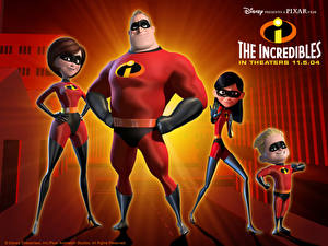 Papel de Parede Desktop Disney The Incredibles - Os Super-Hérois
