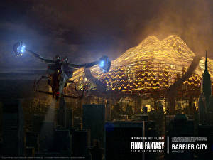 Bureaubladachtergronden Final Fantasy: The Spirits Within
