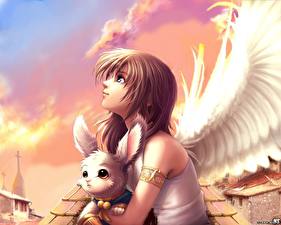 Wallpapers Angels Anime Girls