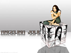 Tapety na pulpit Angelina Jolie Celebryci