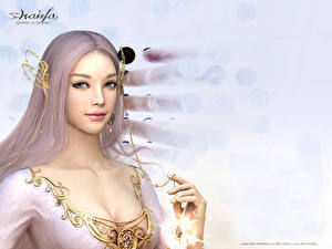 Papel de Parede Desktop Shaiya Shaiya Guidance of Goddess videojogo