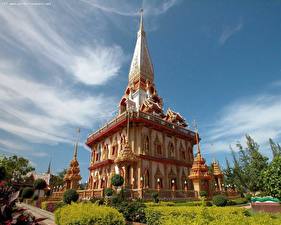 Hintergrundbilder Berühmte Gebäude Thailand Städte