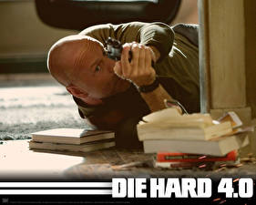 Bakgrundsbilder på skrivbordet Die Hard Die Hard 4.0
