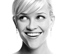 Hintergrundbilder Reese Witherspoon Lächeln Mädchens