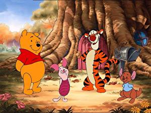 Papel de Parede Desktop Disney As Extra Aventuras de Winnie the Pooh