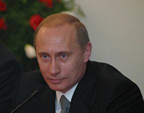 Papel de Parede Desktop Vladimir Putin Homem Ver Face Presidente Celebridade Meninas