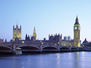 Bilder Brücken Berühmte Gebäude Vereinigtes Königreich Städte