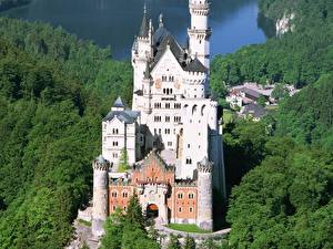 Bilder Burg Deutschland Schloss Neuschwanstein Städte