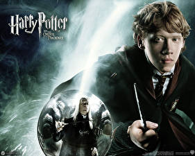 Bakgrundsbilder på skrivbordet Harry Potter (film) Harry Potter och Fenixorden (film) Rupert Grint Filmer