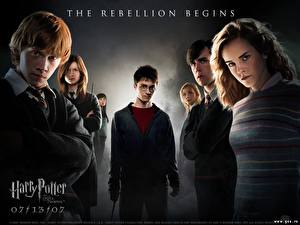 Tapety na pulpit Harry Potter (film) Harry Potter i Zakon Feniksa (film) Daniel Radcliffe film