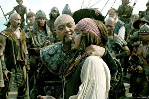 Bureaubladachtergronden Pirates of the Caribbean Pirates of the Caribbean: At World's End Johnny Depp film