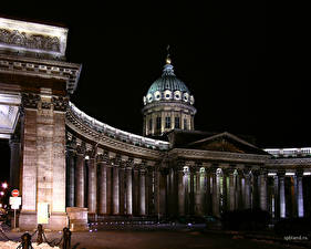 Sfondi desktop Tempio Edifici famosi San Pietroburgo Città