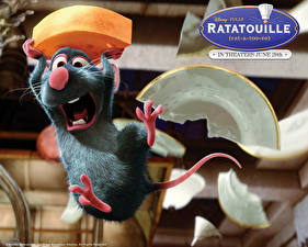 Bakgrundsbilder på skrivbordet Disney Råttatouille 2007 En mus