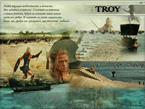 Bureaubladachtergronden Troy (film) Films