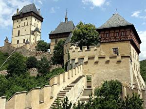 Papel de Parede Desktop Castelo República Checa Cidades