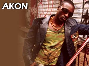 Papel de Parede Desktop Akon Música