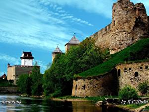 Papel de Parede Desktop Castelo Báltico Cidades