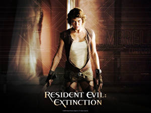 Bakgrunnsbilder Resident Evil (film) Resident Evil: Extinction Milla Jovović Film