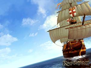 Bureaubladachtergronden Age of Pirates Age of Pirates 2: City of Abandoned Ships