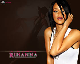 Bureaubladachtergronden Rihanna Muziek