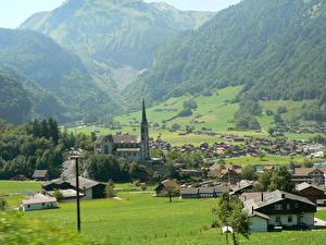 Bakgrunnsbilder Landskapsdesign Sveits Byer