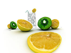 Fondos de escritorio Frutas Limones Alimentos
