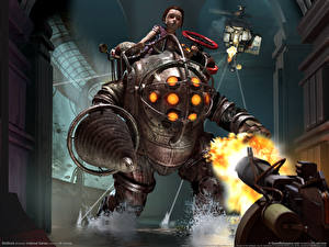 Fonds d'écran BioShock jeu vidéo