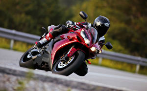 Bilder Supersportler Yamaha Motorrad