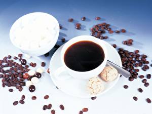 Bureaubladachtergronden Dranken Koffie Graan Voedsel