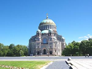 Bakgrunnsbilder Tempel St. Petersburg en by