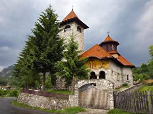 Bureaubladachtergronden Tempel Roemenië