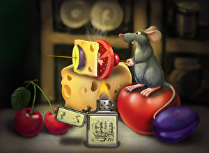 Bakgrundsbilder på skrivbordet Disney Råttatouille 2007 tecknad