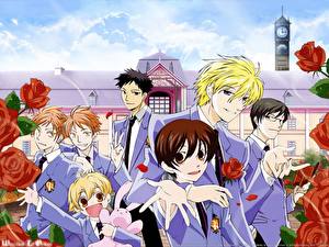 Tapety na pulpit Ouran High School Host Club