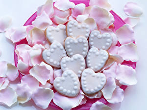 Pictures Confectionery Valentine's Day Heart Food