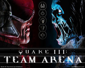 Bakgrundsbilder på skrivbordet Quake spel