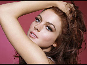 Bakgrundsbilder på skrivbordet Lindsay Lohan